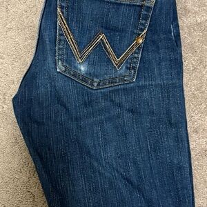 Wrangler Women's Boot Cut Jeans - Dark Blue